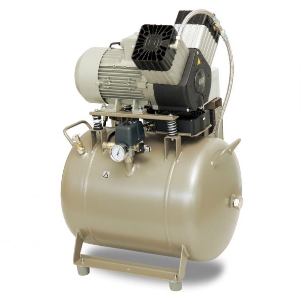 Compresor EKOM cu uscator de aer DK50-2V50/M