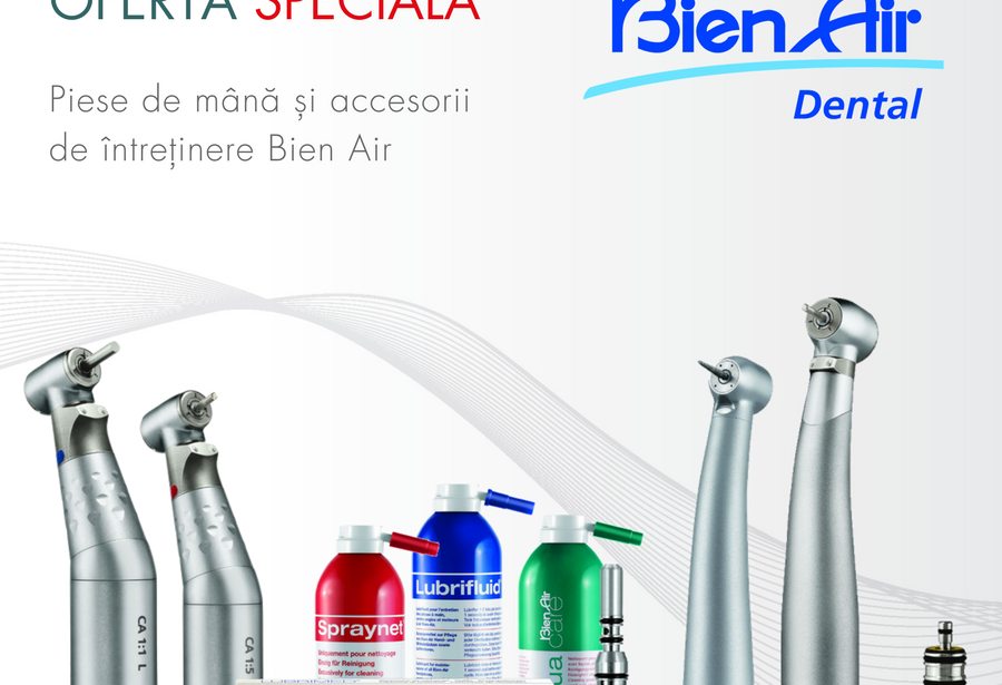 Oferta speciala piese de mana si accesorii de intretinere Bien Air
