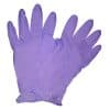 Manusi nitril violet nepudrate, de unica folosinta, marca Halmadaily