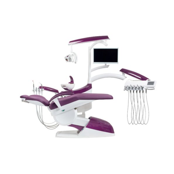 Unit dentar Chirana Effective cu furtune jos, aspiratie chirurgicala - imagine 2