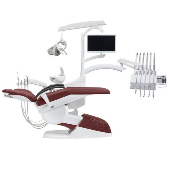 Unit dentar Chirana Effective cu furtune sus, aspiratie chirurgicala - imagine 9