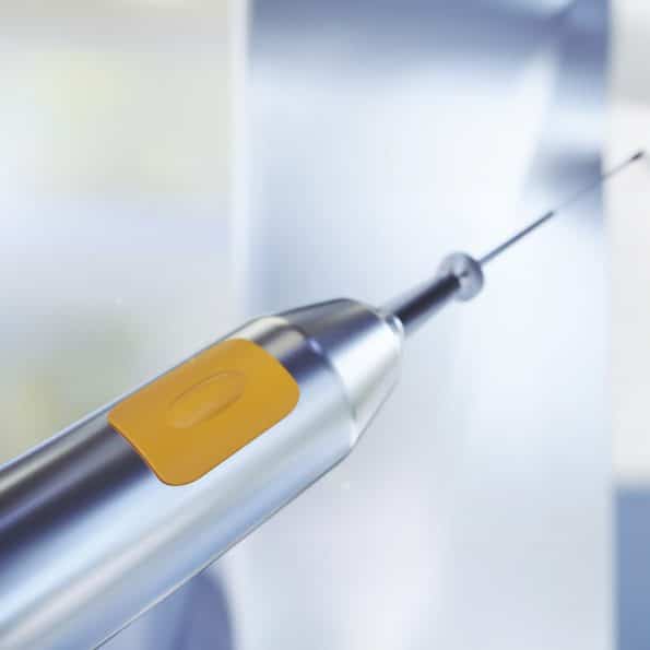 Laser dentar cu varf autoclavabil din fibra optica