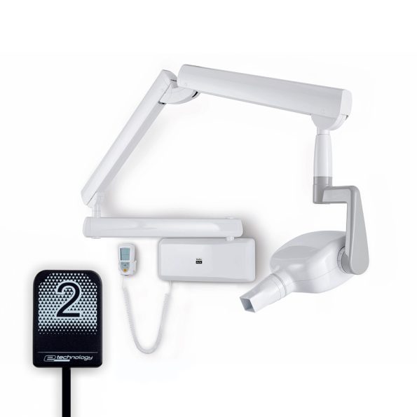 Pachet NewTom senzor X-VS E 2 cu instalatie intraorala, telecomanda cu fir