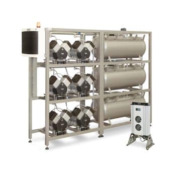 Compresor EKOM 6x2VTM, cu uscator de aer cu adsorbtie pentru cabinetele stomatologice